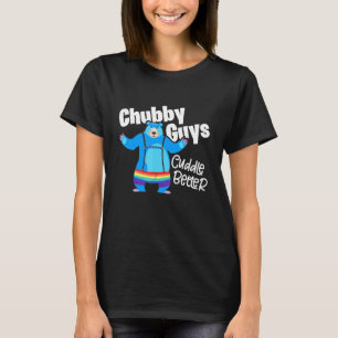 T-shirt Chubby Guys Cuddle Meilleur Ours Gay pride Lgbtq