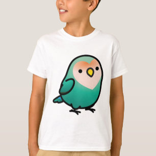 T-shirt Chubby Hollandais Blue Peach face Lovebird