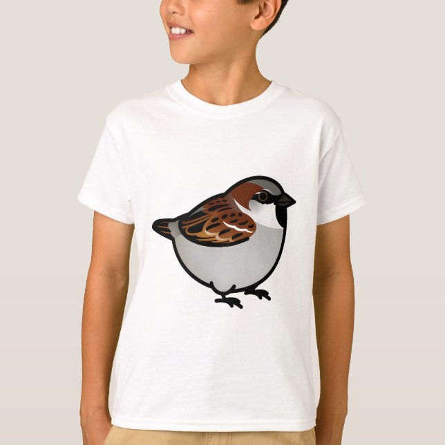 T-shirt Chubby House Sparrow (Devant)