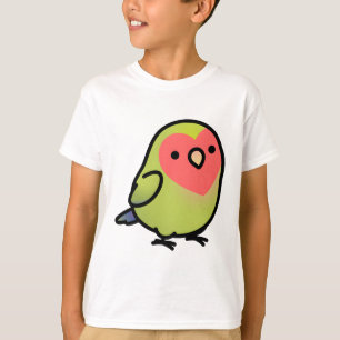 T-shirt Chubby Peach Lime Lovebird
