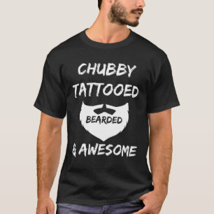 T-shirt Chubby Porté Et Tatoué