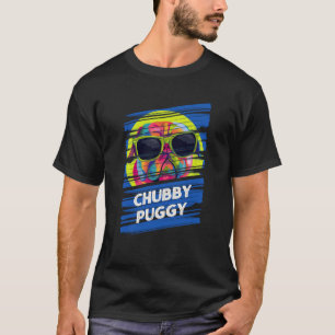 T-shirt Chubby Puggy Carlin Humour néerlandais Bulldog Ani