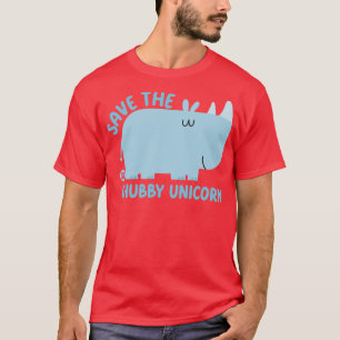 T-shirt chubby unicorn