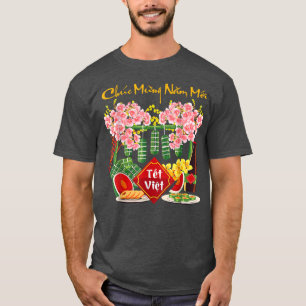 T-shirt Chuc Nam Nam Moi Happy Vietnam Lunar New Year