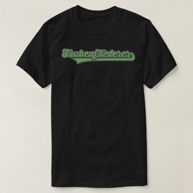 T-shirt chuchotement de pigeon 39 (Design devant)