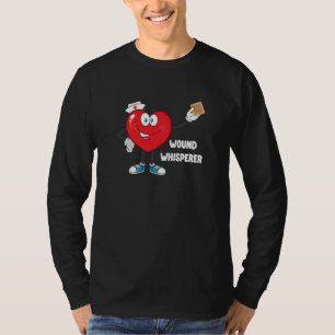 T-shirt Chuchoteur de blessures de travailleur d'hôpital d