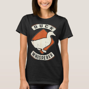 T-shirt Chuchoteur de canards Vintage Clic Rétro Amour des
