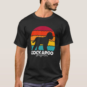T-shirt Chuchoteur de Cockapoo Rétro Vintage
