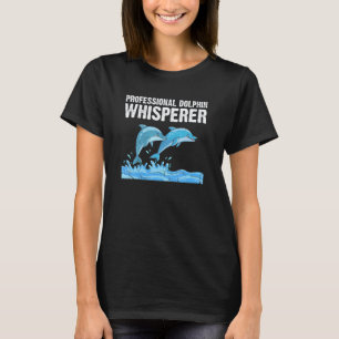 T-shirt Chuchoteur de dauphins professionnel plongée sous-