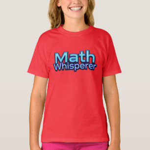 T-shirt Chuchoteur de Maths