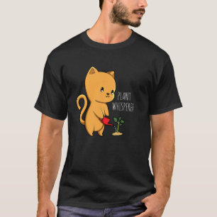 T-shirt Chuchoteur de plantes de jardinage de chats