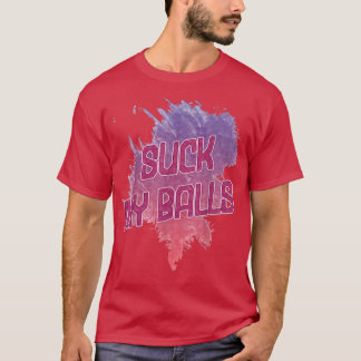 T-shirt Chuck Mes Boules Bubble Tea Drôle Dire Humour