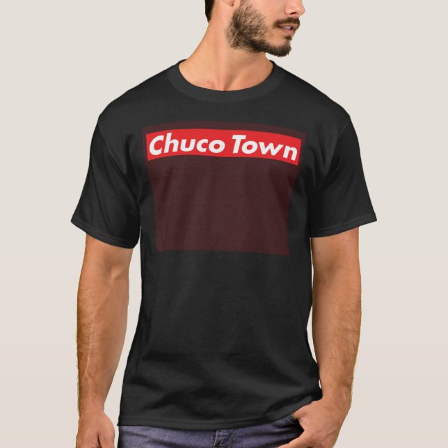 T-shirt CHUCO TOWN El Paso TX Minimal (Devant)