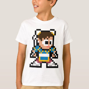 T-shirt Chun-Li à 8 bits