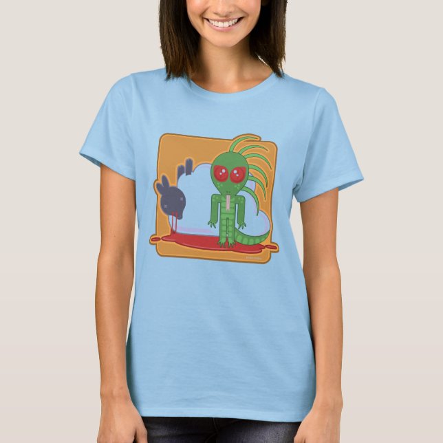 T-shirt Chupacabra Love Ya (Devant)