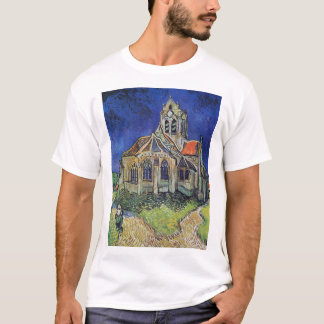 T-shirt Church at Auvers 1890 par Vincent van Gogh