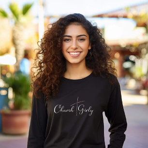 T-shirt Church Girly