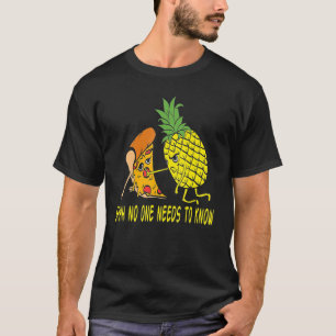T-shirt Chut, Personne N'A Besoin De Connaître La Pizza Pi