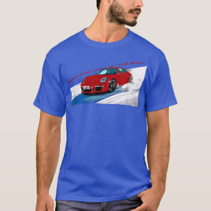 T-shirt Chute de neige 991 911 GT3 RS inspiré
