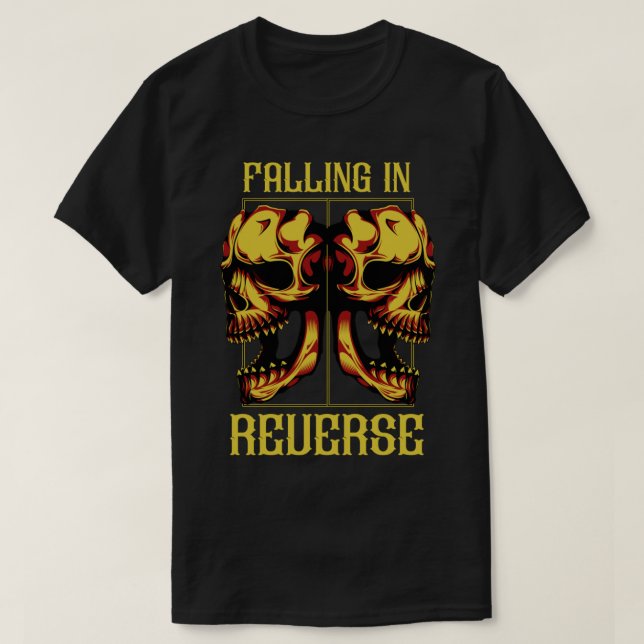 T-shirt Chute en marche inverse (Design devant)