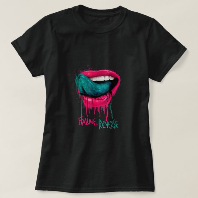 T-shirt Chute en sens inverse - Marchandises officielles - (Design devant)