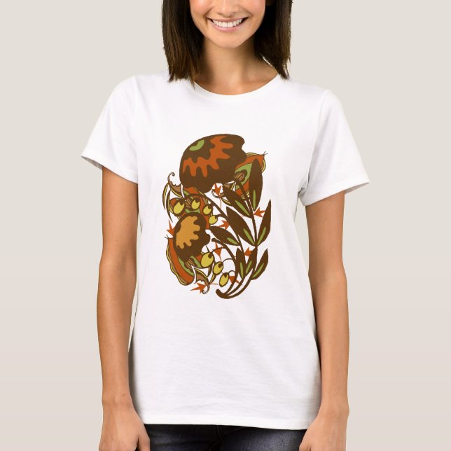 T-shirt Chute Paisley (Devant)