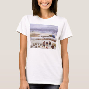 T-shirt Chutes de neige d'hiver