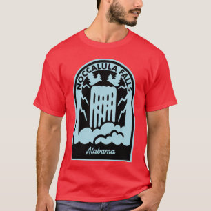 T-shirt Chutes de Noccalula Alabama Géant