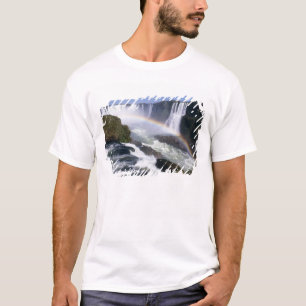 T-shirt Chutes d'Iguassu, État du Paraná, Brésil. Vue aéri