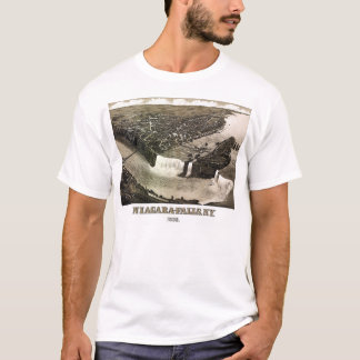 T-shirt Chutes du Niagara, New York - 1882