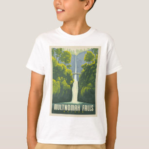 T-shirt Chutes Multnomah   Oregon