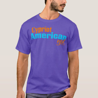 T-shirt Chypriote américaine fille 3