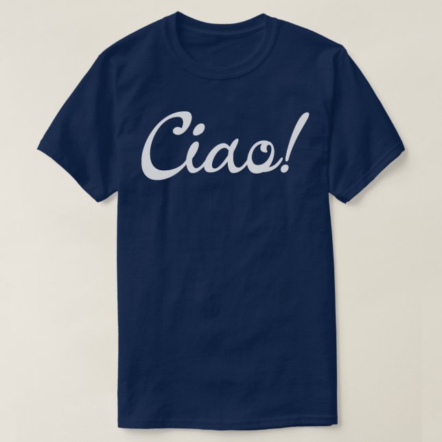 T-shirt Ciao 6 (Design devant)