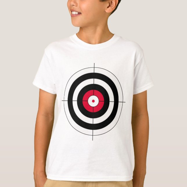 T-shirt Cible de boudine de réticules (Devant)