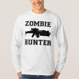 T-shirt Cible de chasseur de zombi