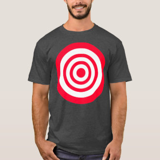 T-shirt Cible de flechettes à bulles fléchettes cibles du
