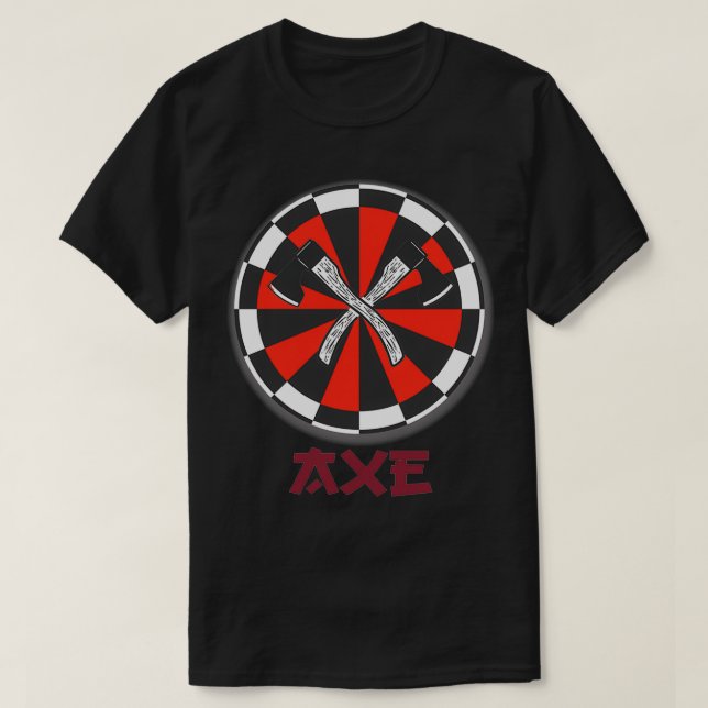 T-shirt Cible de lancement de x 8 (Design devant)