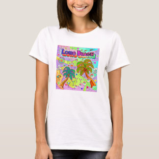 T-shirt cible de vacances de longue plage