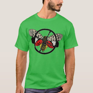 T-shirt Cible de vol de lanterne tachetée