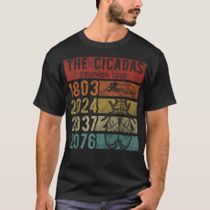 T-shirt Cicada Brod'été XIII XIX Été Réunion