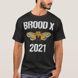 T-shirt Cicada Brood X 2021 Vintage 17 ans Canada