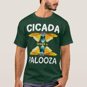 T-shirt Cicada Palooza Brood X 2021 Entomologie Bug Love