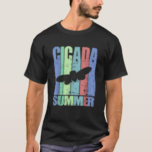 T-shirt Cicada Summer Brood X Magicicada 2021 USA Tour Ret