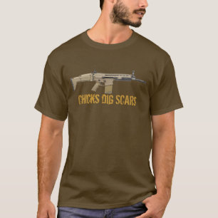 T-shirt Cicatrices de la fouille de poussins (F-N)