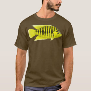 T-shirt Cichlid de veste jaune