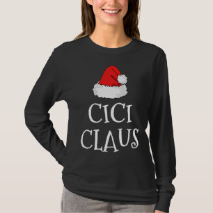 T-shirt Cici Claus Noël Casquette Famille Groupe de jumela