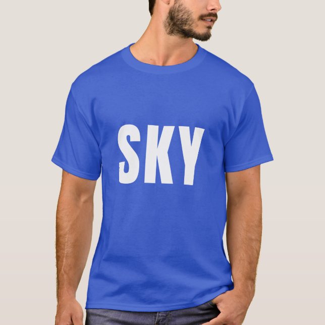 T-shirt Ciel (Devant)