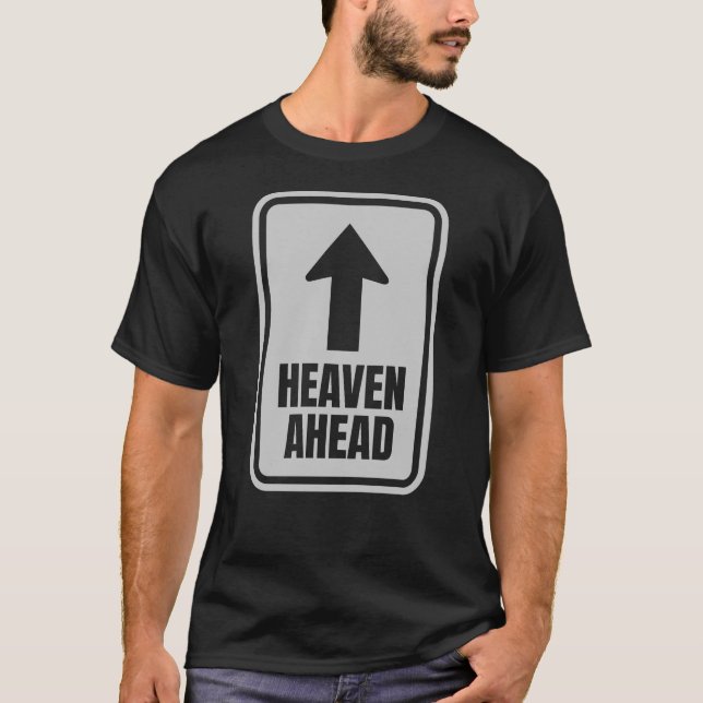 T-shirt Ciel à l'avant - Gardez la foi, Gardez le cap (Devant)