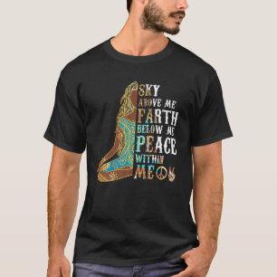T-shirt Ciel au-dessus de moi Terre au-dessous de moi Paix