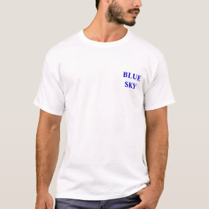 T-shirt Ciel bleu